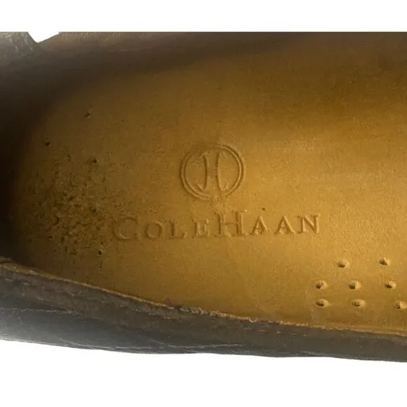 COLE HAAN Air Mary Jane Flats Slip On Hook Loop Closure Brown 8 S-2