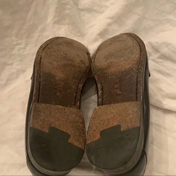 Cole Haan black Leather Career Loafers Shoes 10.5