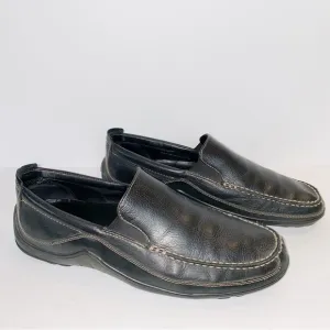 Cole Haan Black Tucker Venetian Leather Driving Loafers 11