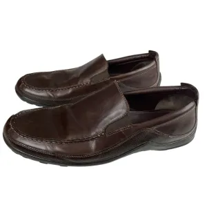 Cole Haan Brown Leather Venetian Loafers Size 14 M Slip-on