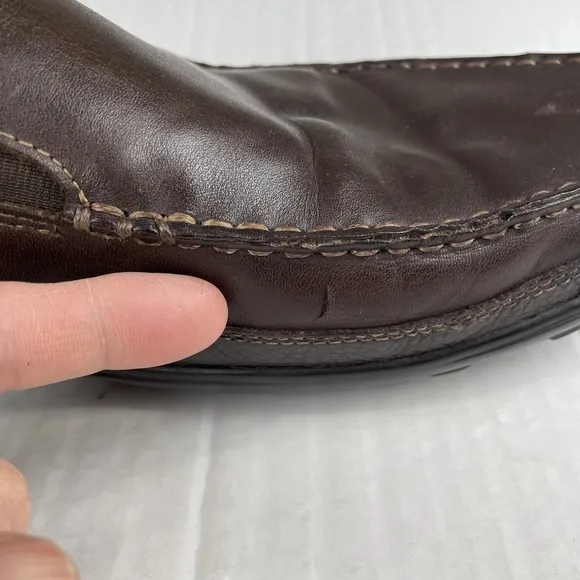 Cole Haan Brown Leather Venetian Loafers Size 14 M Slip-on