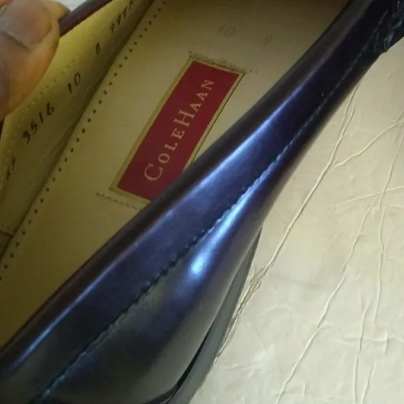 Cole Haan Burgundy Leather Men's Loafers.