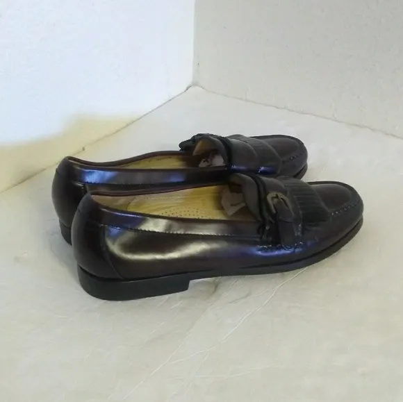 Cole Haan Burgundy Leather Men's Loafers.