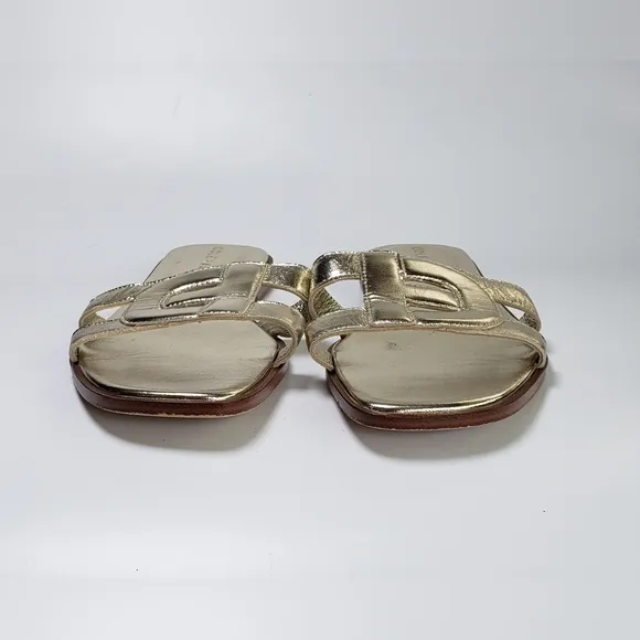 Cole Haan Chrisee Women's Sandal in Metallic Gold Size 8 B