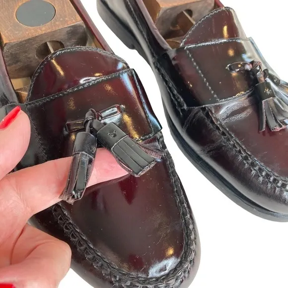 Cole Haan City Cordovan Tassel Loafers