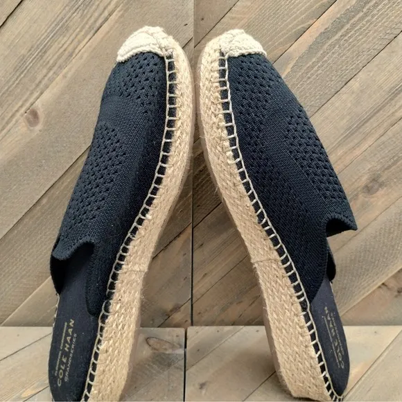 Cole Haan Cloudfeel Stitchlite Espadrilles Womens Size 8 B Slip On Mules Shoes