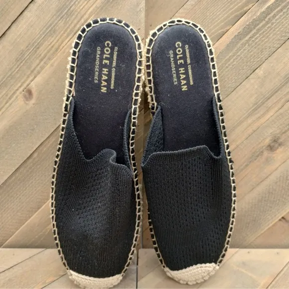 Cole Haan Cloudfeel Stitchlite Espadrilles Womens Size 8 B Slip On Mules Shoes