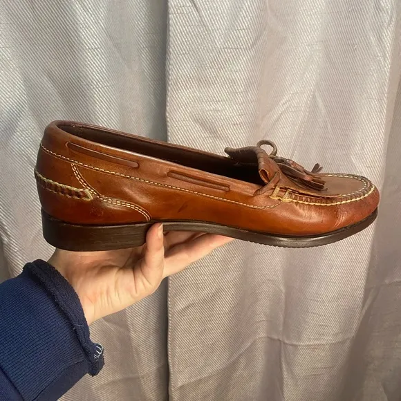 Cole Haan: country loafer in saddle tan