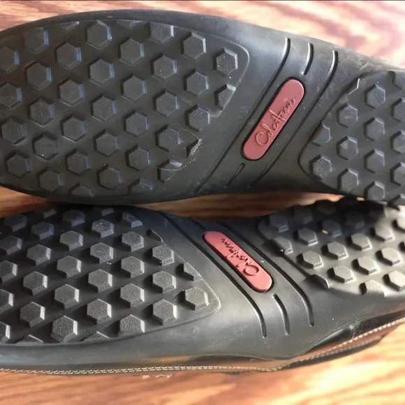 Cole Haan leather loafers, black, size 10