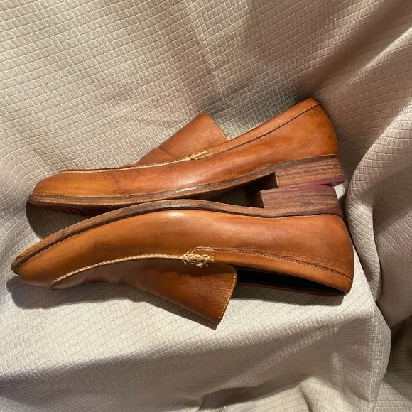 Cole Haan men brown leather loafers, 11