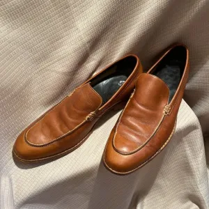 Cole Haan men brown leather loafers, 11