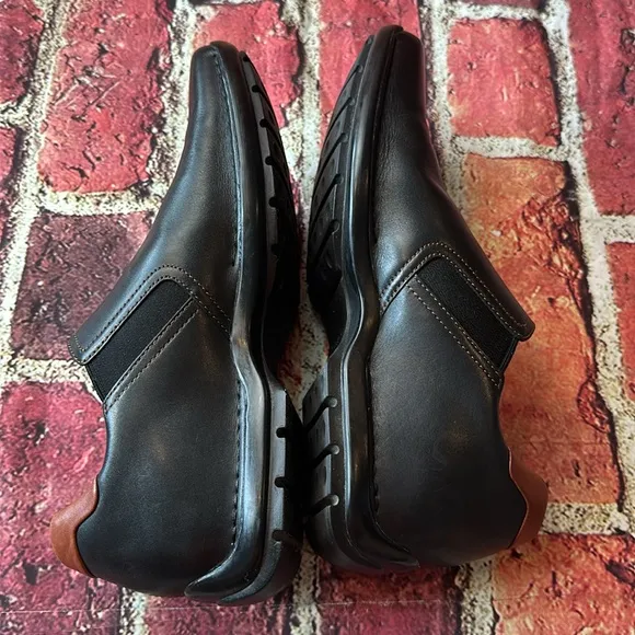 Cole Haan Men Shoe 8.5 Zeno  Slip-On Casual Comfort Leather
