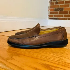 Cole Haan Mens Brown Leather Loafers Size US 10.5 M