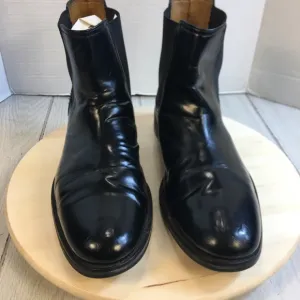 Cole Haan Mens Chelsea Boots Smooth Black Leather C08838 Waterproof Size13 M