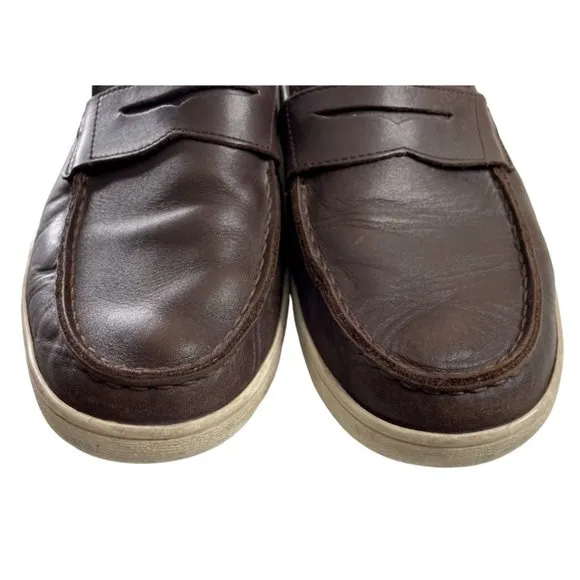 Cole Haan Men's Hyannis Brown Leather Comfort Penny Loafers Size 10M (C26467)