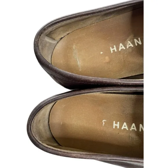 Cole Haan Men's Hyannis Brown Leather Comfort Penny Loafers Size 10M (C26467)