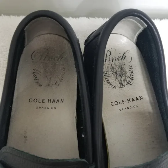 Cole Haan mens leather loafers