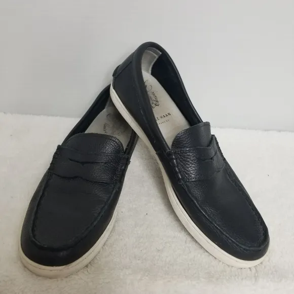 Cole Haan mens leather loafers