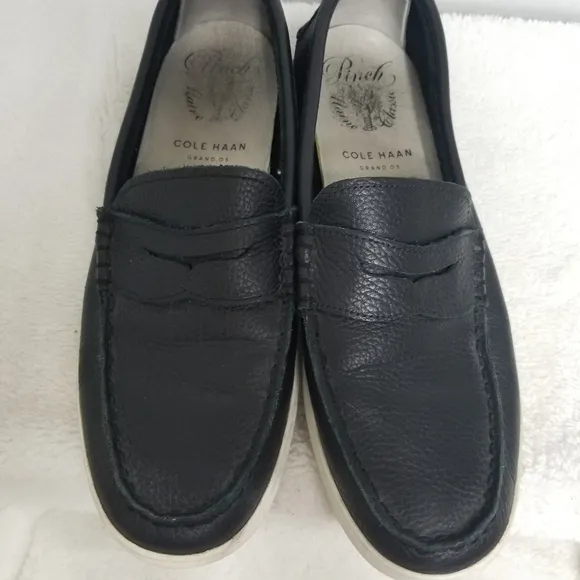 Cole Haan mens leather loafers