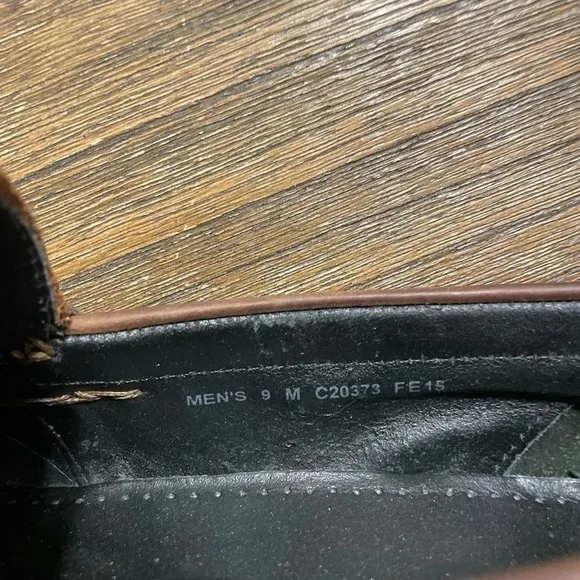 Cole Haan Men’s Leather Penny Loafers Brown Size 9 Preppy Casual Classic Comfort