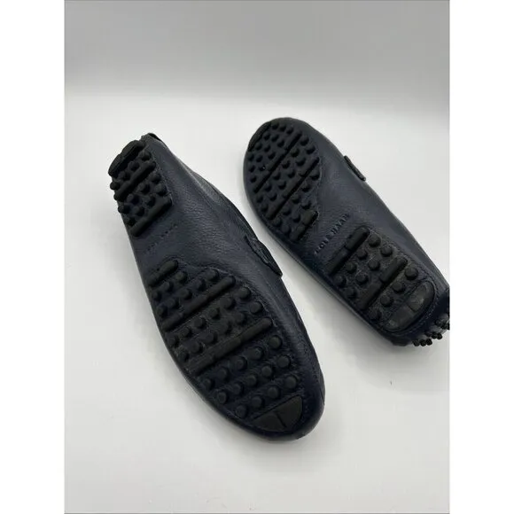 Cole Haan Mens Shoes Sz 11 Horse-Bit Driving Loafers Blue Preppy Old Money