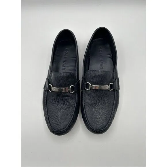 Cole Haan Mens Shoes Sz 11 Horse-Bit Driving Loafers Blue Preppy Old Money