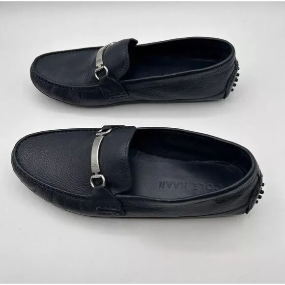 Cole Haan Mens Shoes Sz 11 Horse-Bit Driving Loafers Blue Preppy Old Money