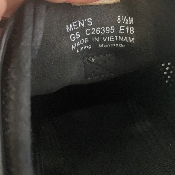 Cole Haan Mens Size 8 1/2 Black Sneakers