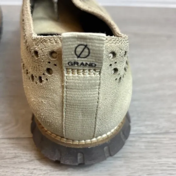 Cole Haan Men’s Zerogrand Wing Oxford Sz 10.5M Tan