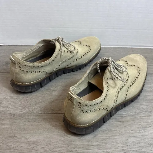 Cole Haan Men’s Zerogrand Wing Oxford Sz 10.5M Tan
