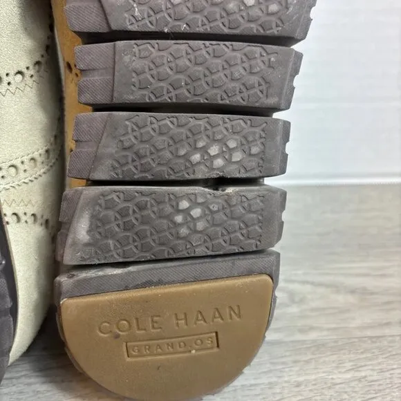 Cole Haan Men’s Zerogrand Wing Oxford Sz 10.5M Tan