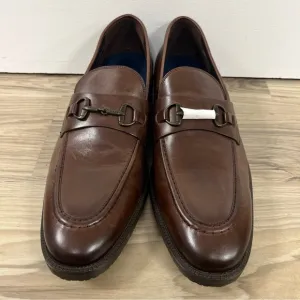 Cole Haan Modern Essentials Leather Bit Loafers Dark Coffee Mens 11M C35100 NWOB