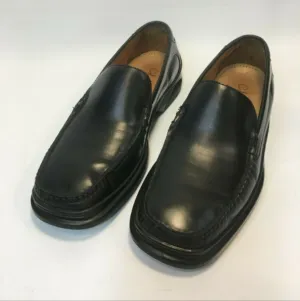 Cole Haan Nike Air Black Moc Toe Slip On Casual Loafers Driving Shoes Mens 8.5M