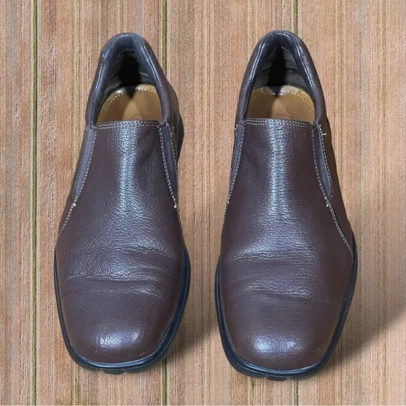 Cole Haan Nike Air Collab Genuine Leather Men's Casual Slip on Loafers Size 8