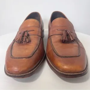 Cole Haan Nike Air Leather Slip On Business Casual Loafers Tassels Size 10