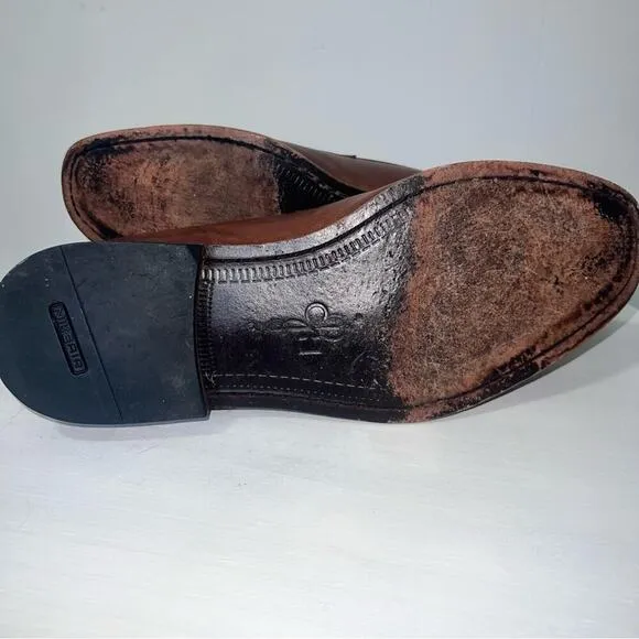 Cole Haan Nike Air Leather Slip On Business Casual Loafers Tassels Size 10
