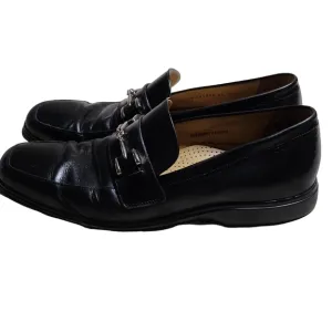 Cole Haan Nike Air Men's Black Leather Slip On Dress Loafers Size 11