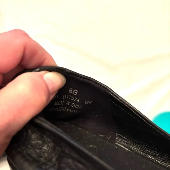 Cole Haan Nike Air Monte Moc Loafers leather flats black SZ 8 B Worn Once