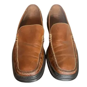 COLE HAAN Santa Barbara Slip On Loafers Brown NikeAir Sole 07184 Mens 9 1/2 M