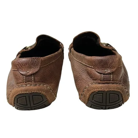 Cole Haan Somerset Brown Leather Slip on Casual Driving Loafers Size 12