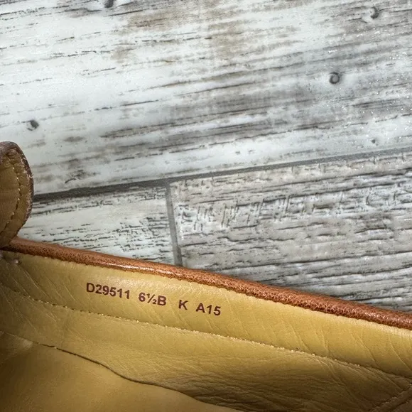🌟COLE HAAN 🌟Women 🌟Brown Leather Loafers, Size 6.5B