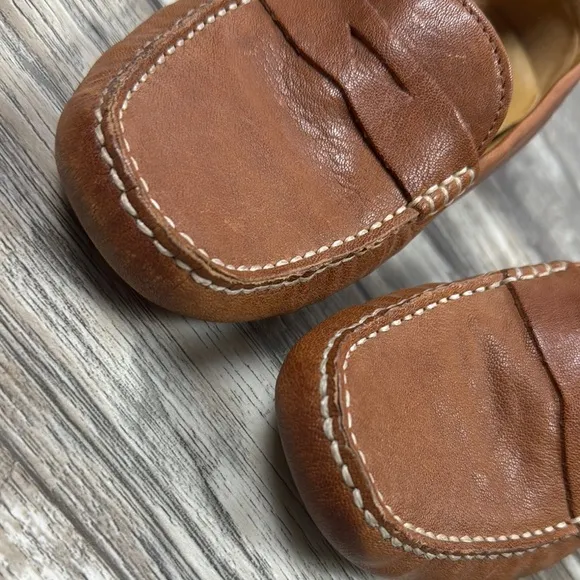 🌟COLE HAAN 🌟Women 🌟Brown Leather Loafers, Size 6.5B