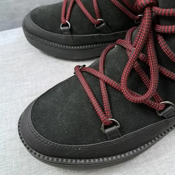 Cole Haan Women's Grand 360 Cloudfeel Waterproof Snow Boots Black Size 7.5 TO 8