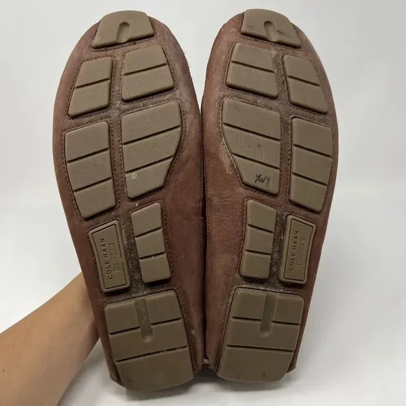 Cole Haan Wyatt Venetian Driving Loafer Brown Slip On Style C35786 Men’s Size 10