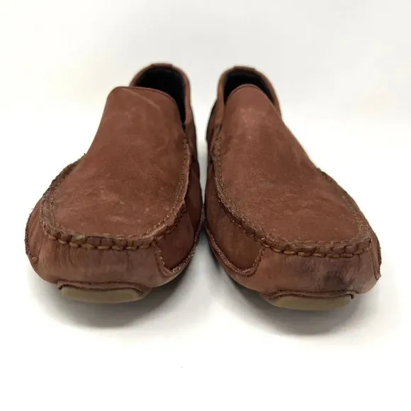 Cole Haan Wyatt Venetian Driving Loafer Brown Slip On Style C35786 Men’s Size 10