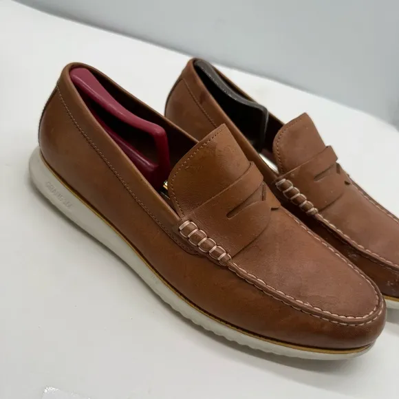 Cole Haan Zerogrand Mens 11.5 Penny Loafers Casual Slip On Shoes Leather C33012