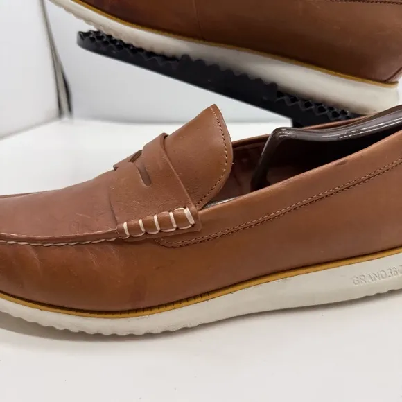 Cole Haan Zerogrand Mens 11.5 Penny Loafers Casual Slip On Shoes Leather C33012