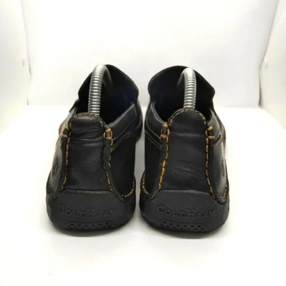Cole Haan Air‎ Soles Black Leather Loafers Moccasins Men's Size 9.5 M Casual