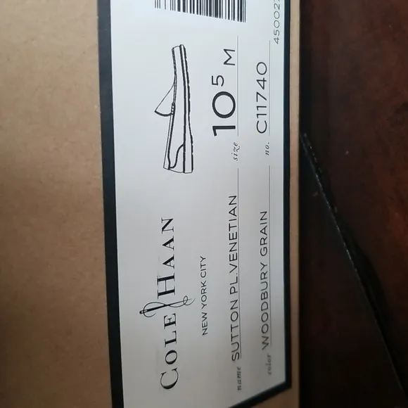 Cole hahn Mens Loafers leather Sutton Place sz 10.5 NWT