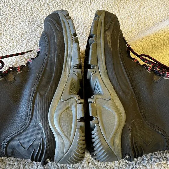 Columbia 200 Gram Boots Womens 9.5 Black TechLite Omni Grip Waterproof Omni Heat